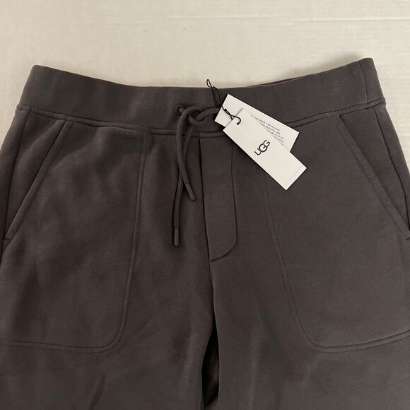 UGG 1126479 Men's Sz Large COAL Gray Ernie Sweat Shorts - Picture 7 of 10